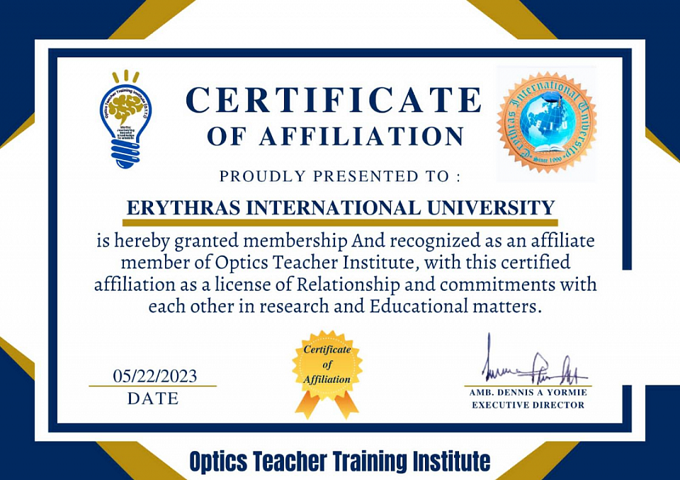 OTTI - Optics Teachers Training Institute - North Africa